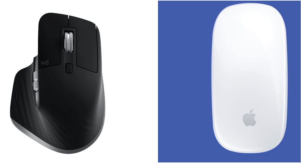 Apple Magic mouse vs Logitech MX master 3s